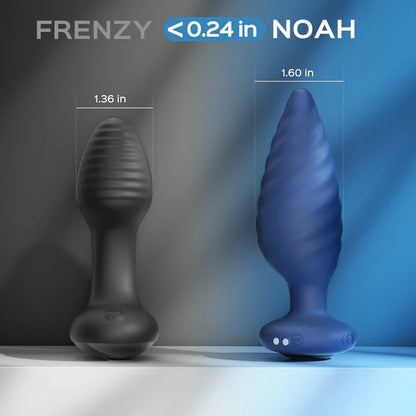 Noah App-Controlled Rotating Silicone Butt Plug