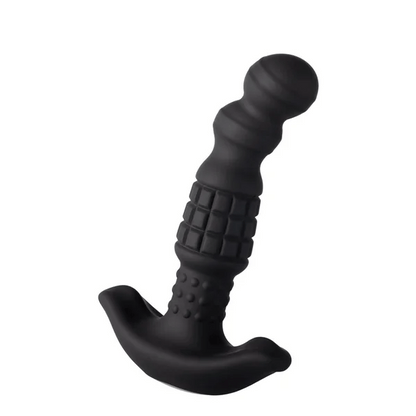 Pineapple Man Rolling Bead Vibrating Silicone Prostate Massager