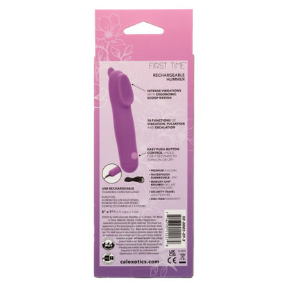 First Time® Rechargeable Hummer - Powerful & Beginner-Friendly Pleasure