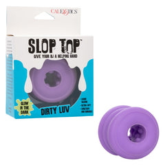 Slop Top Dirty Luv Silicone Glow In The Dark Stroker