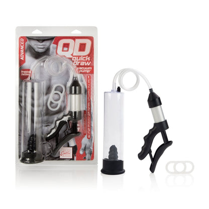 Optimum Series Quick-Draw Vacuum Pump, Clear
