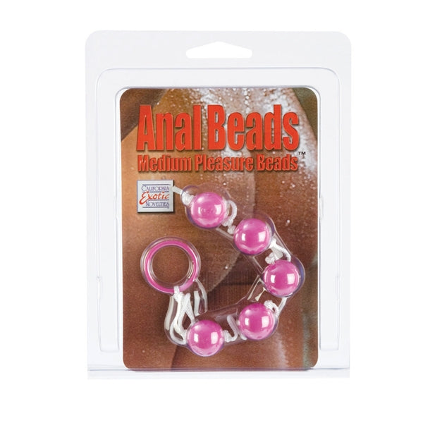 Medium Red Anal Beads – Beaded Anal Toy for Pleasure