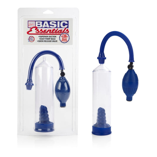 Penis Pump – Basic Essentials Clear Vacuum Pump for Men