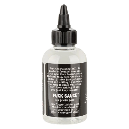 Fuck Sauce Slick Silicone Lubricant 4 oz – Ultra-Slick, Long-Lasting Silicone Formula