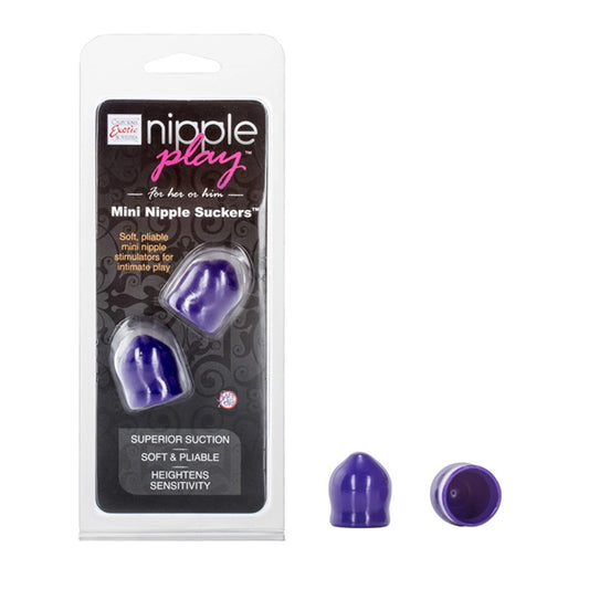 Mini Nipple Suckers – Purple Nipple Play Toy for Breast Stimulation