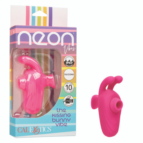 Neon® Vibes The Kissing Bunny Vibe - Intense Clitoral & G-Spot Stimulation