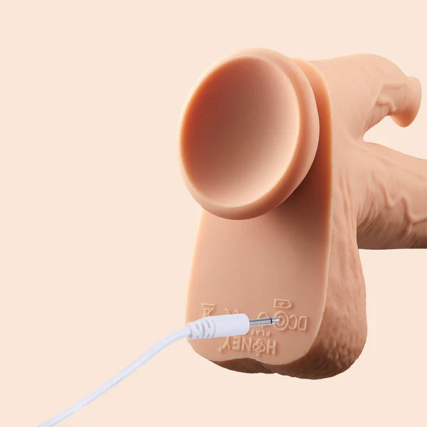 Colter App-Controlled Thrusting Dildo with Vibrating Licker 8.5in