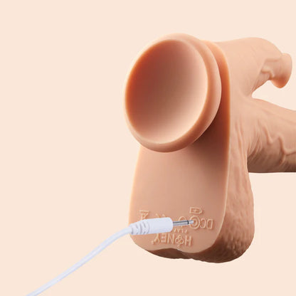 Colter App-Controlled Thrusting Dildo with Vibrating Licker 8.5in