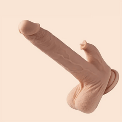 Colter App-Controlled Thrusting Dildo with Vibrating Licker 8.5in