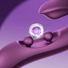Gem Pressure Sensing App-Controlled Twin Balls Rabbit Vibrator